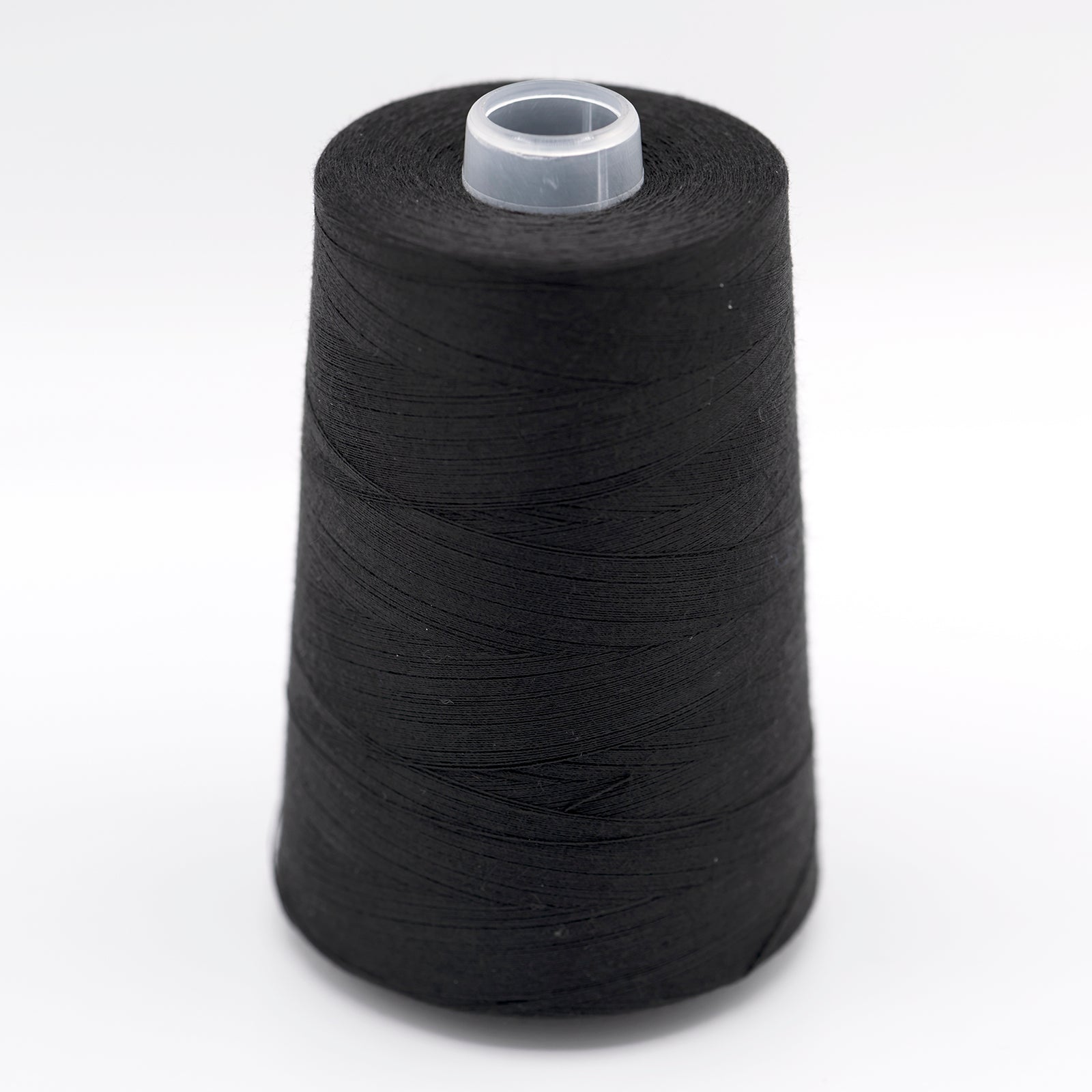 Bobine de fil de polyester noir 5480m – Couture et Violette Textiles